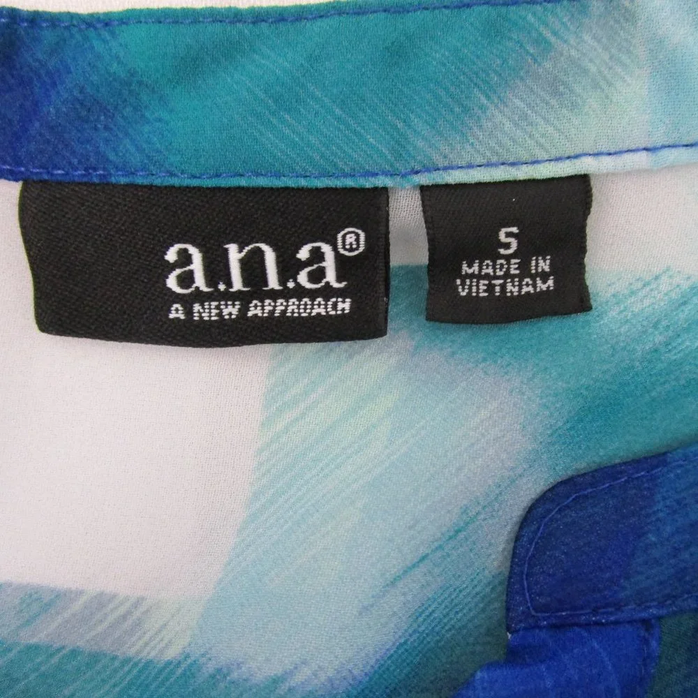 A.N.A Hi-Low Tunic Long Sleeve Roll-Tab Blouse - Picture 9 of 11